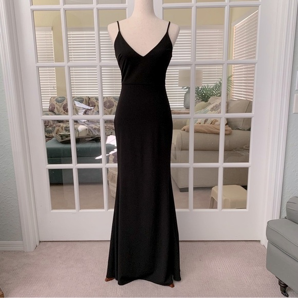 Lulu's Elegant Black Maxi Dress - Picture 5 of 16